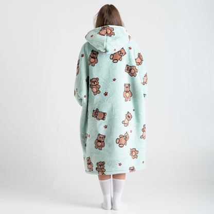 Bear Hoodie Blanket